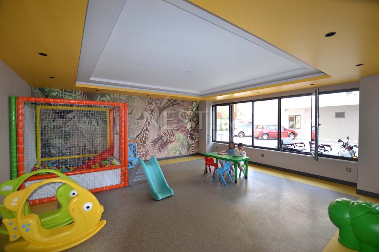 Квартира 1+1 в новом ЖК района Махмутлар с видом на море и горы фото 9