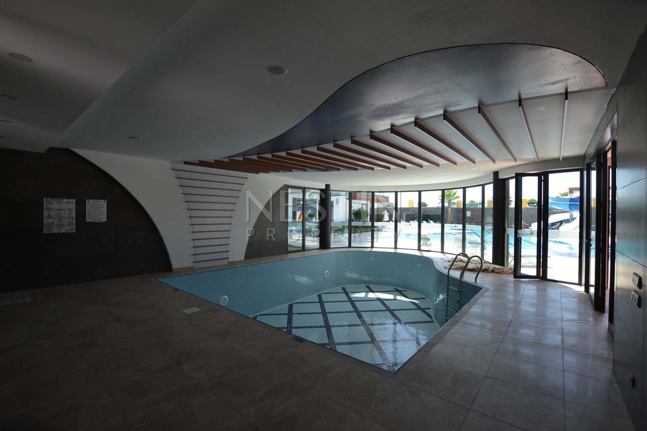 Квартира 1+1 в новом ЖК района Махмутлар с видом на море и горы фото 11