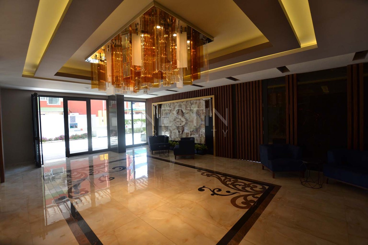 Квартира 1+1 в новом ЖК района Махмутлар с видом на море и горы фото 12