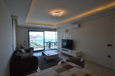 Квартира 1+1 в новом ЖК района Махмутлар с видом на море и горы фото 14