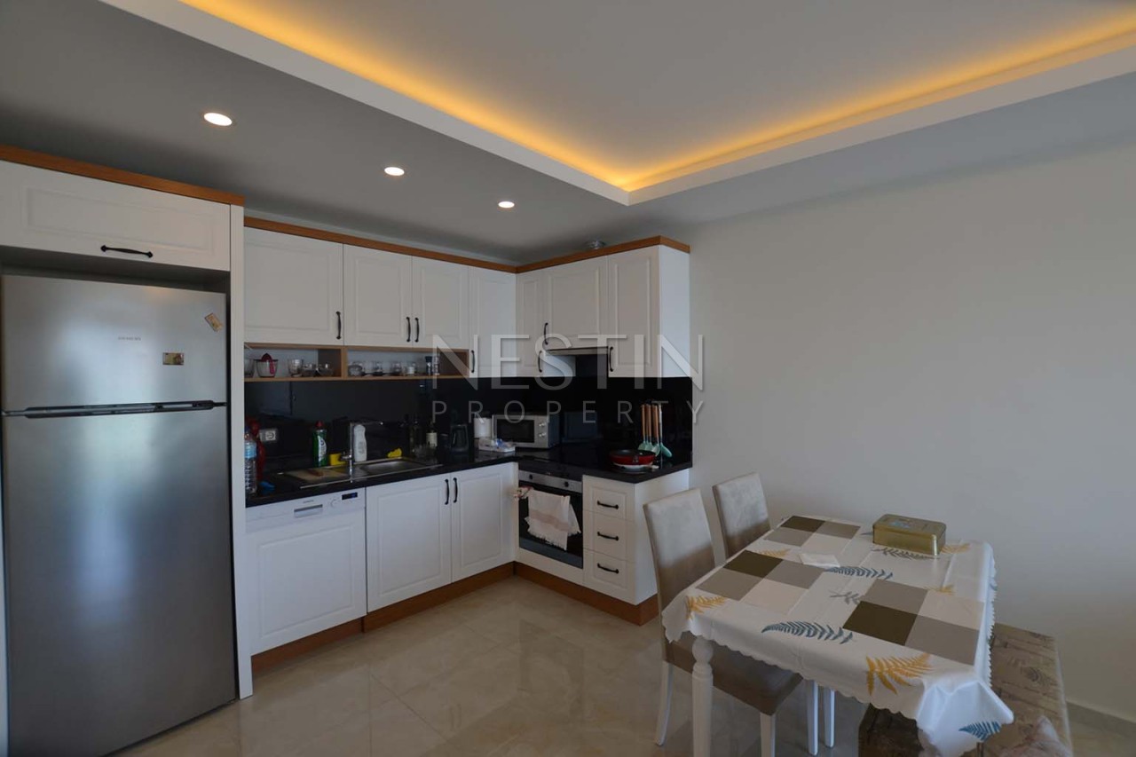 Квартира 1+1 в новом ЖК района Махмутлар с видом на море и горы фото 18