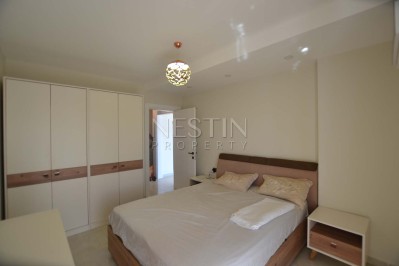 Квартира 1+1 в новом ЖК района Махмутлар с видом на море и горы фото 20