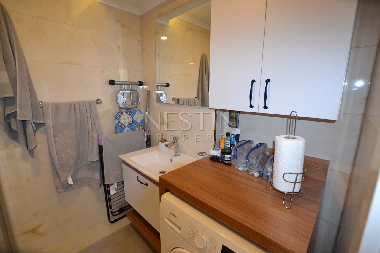 Квартира 1+1 в новом ЖК района Махмутлар с видом на море и горы фото 23