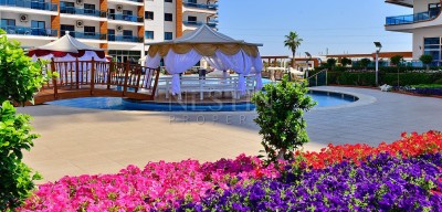 Просторная квартира 1+1 с видом на море и горы в комплексе района Махмутлар фото 9