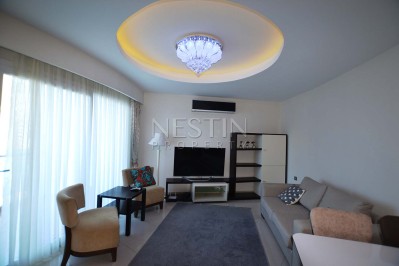 Просторная квартира 1+1 с видом на море и горы в комплексе района Махмутлар фото 28