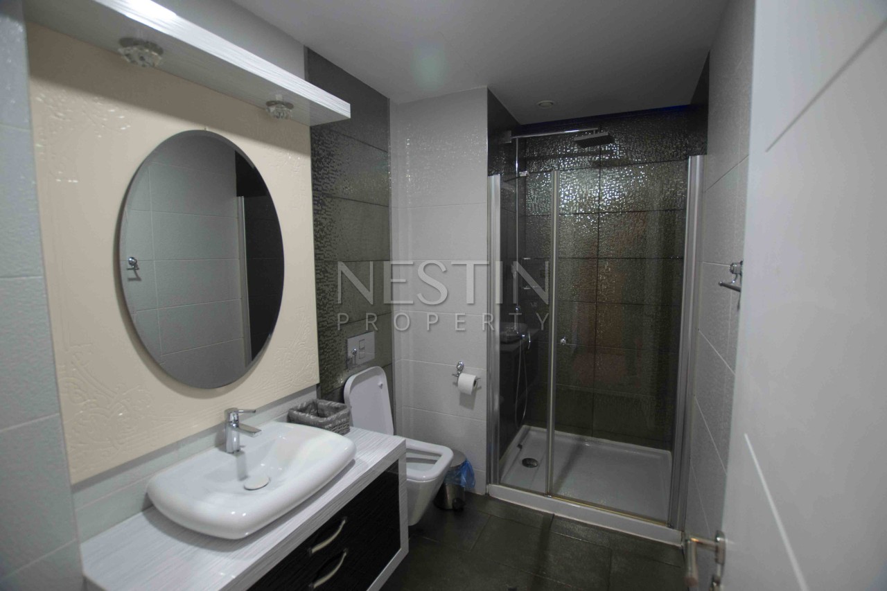 Просторная квартира 1+1 с видом на море и горы в комплексе района Махмутлар фото 36