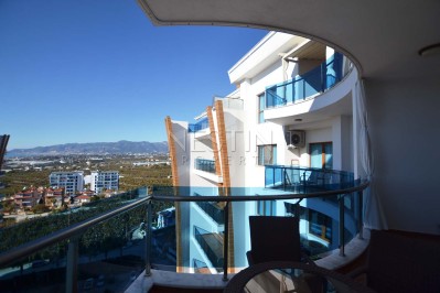 Просторная квартира 1+1 с видом на море и горы в комплексе района Махмутлар фото 40