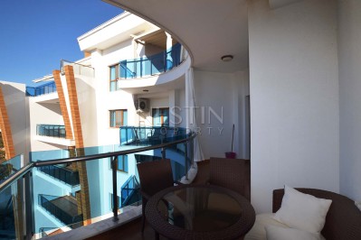 Просторная квартира 1+1 с видом на море и горы в комплексе района Махмутлар фото 41