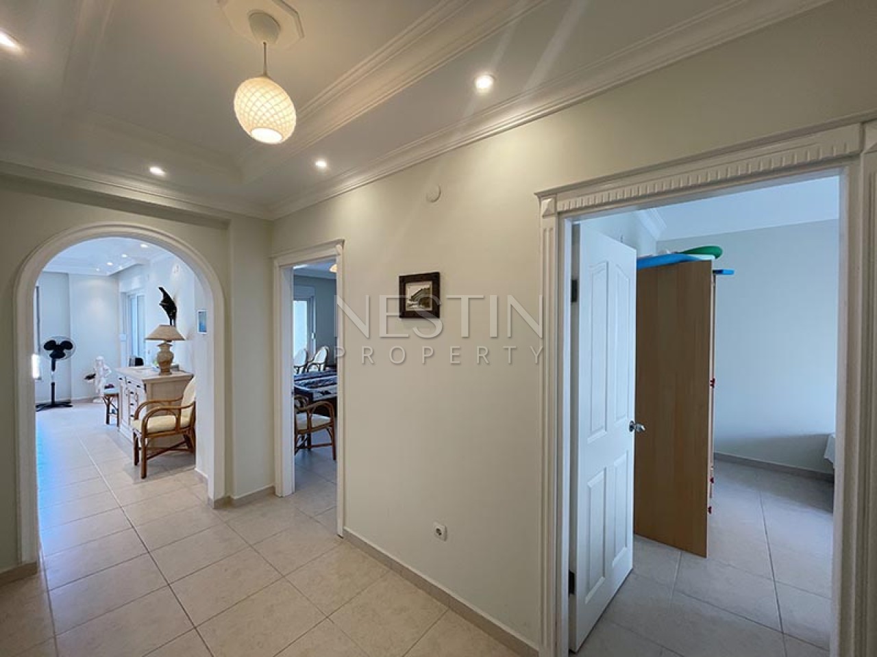 Просторная квартира 2+1 в районе Тосмур в 900 м от моря фото 13