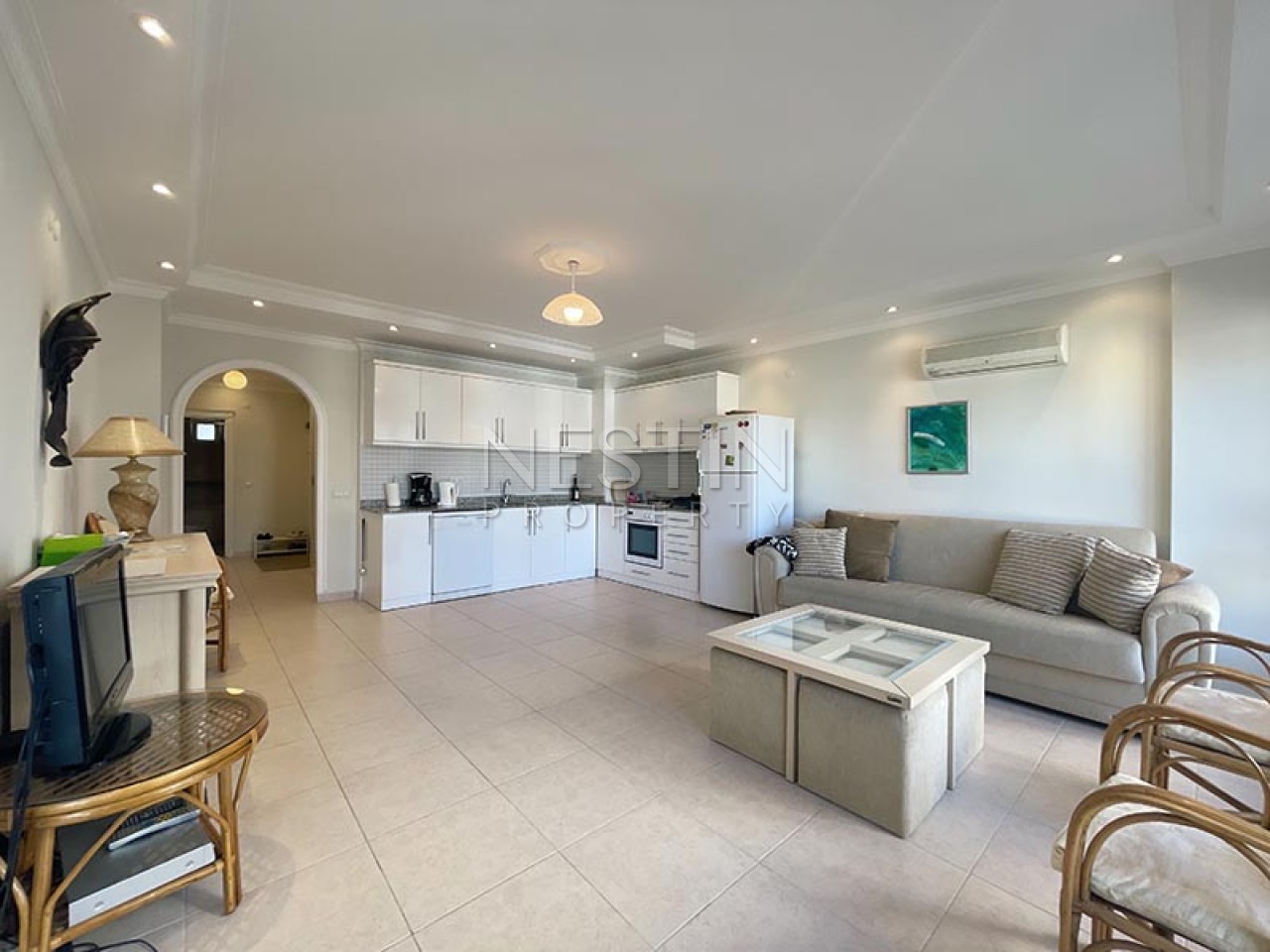 Просторная квартира 2+1 в районе Тосмур в 900 м от моря фото 18