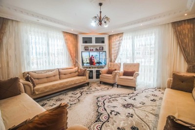 Большая квартира 2+1 с отдельной кухней в ЖК района Махмутлар фото 14