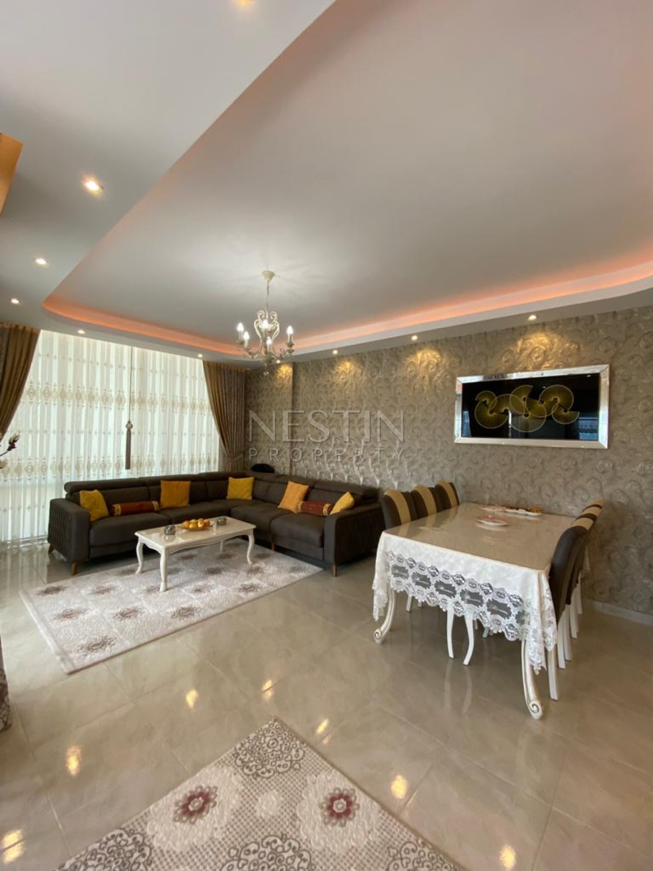 Просторная квартира 2+1 в хорошем ЖК района Махмутлар фото 25