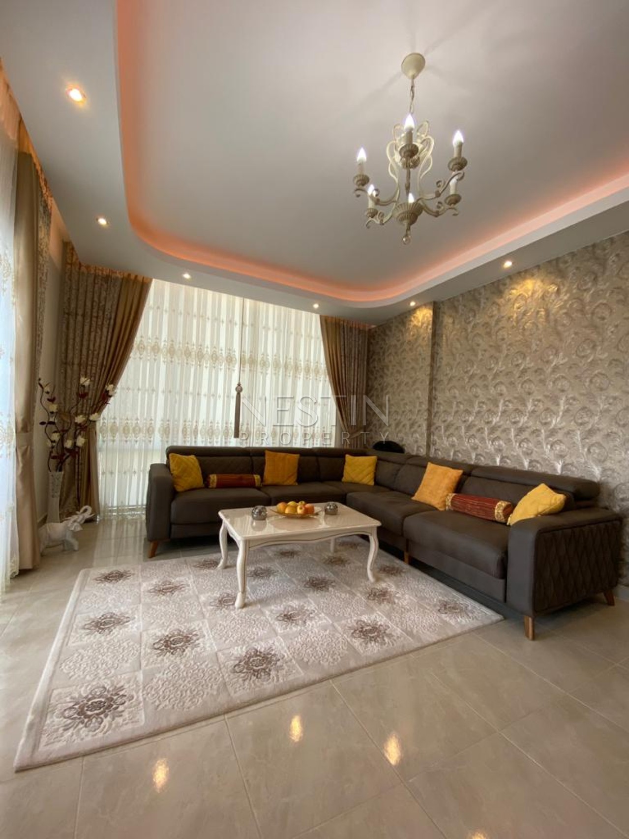 Просторная квартира 2+1 в хорошем ЖК района Махмутлар фото 28