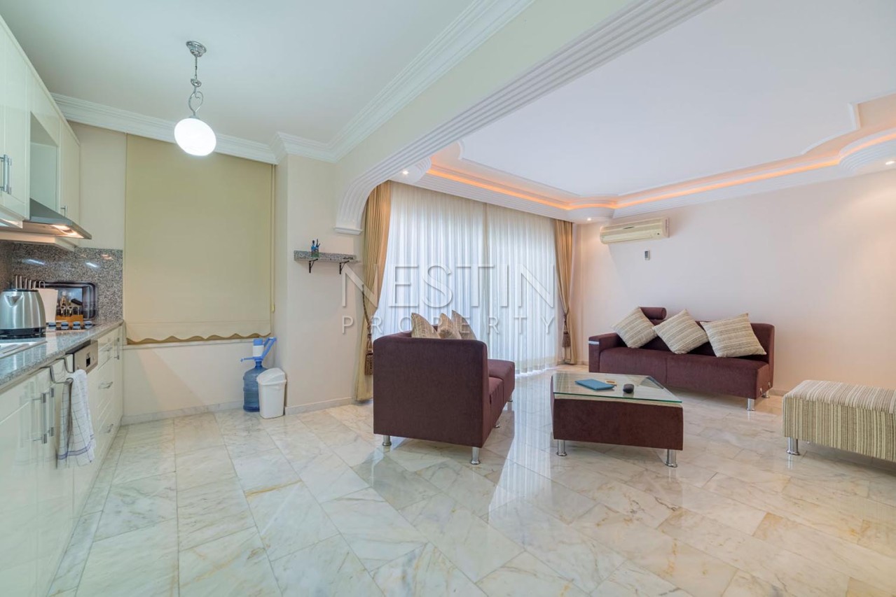 Просторная квартира 2+1 с видом на море в районе Махмутлар фото 7