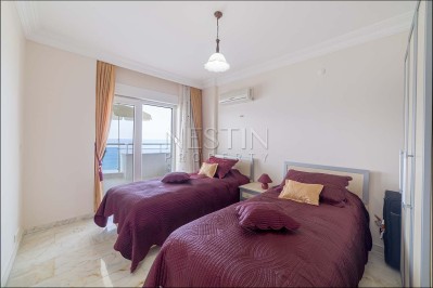 Просторная квартира 2+1 с видом на море в районе Махмутлар фото 15