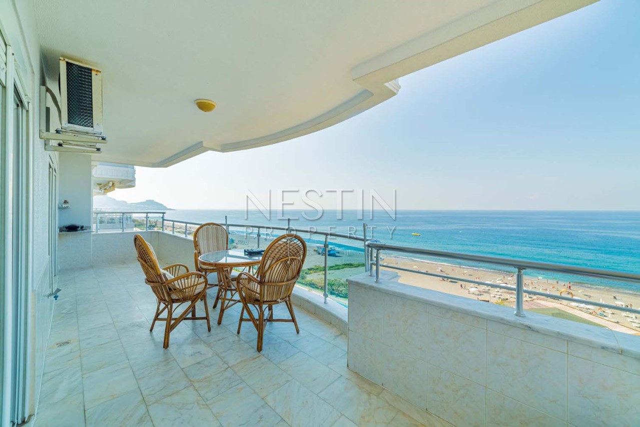 Просторная квартира 2+1 с видом на море в районе Махмутлар фото 19