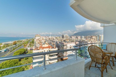 Просторная квартира 2+1 с видом на море в районе Махмутлар фото 21