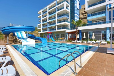 Большая квартира 2+1 в комплексе района Кестель фото 1