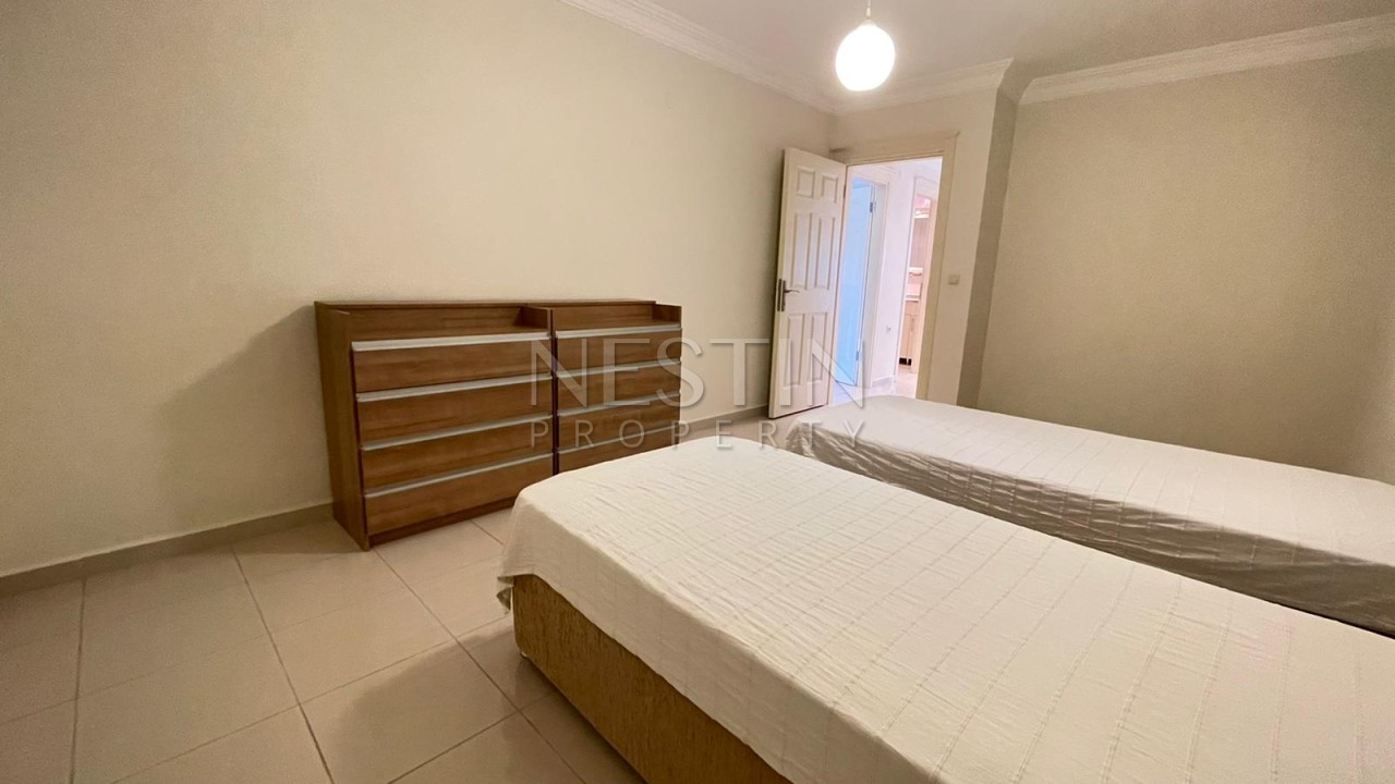 Большая и просторная квартира 2+1 в районе Махмутлар с видом на горы фото 18