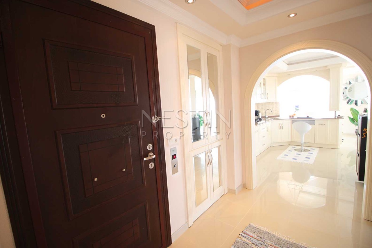 Уютная и просторная квартира 2+1 с прямым видом на море в районе Махмутлар фото 10