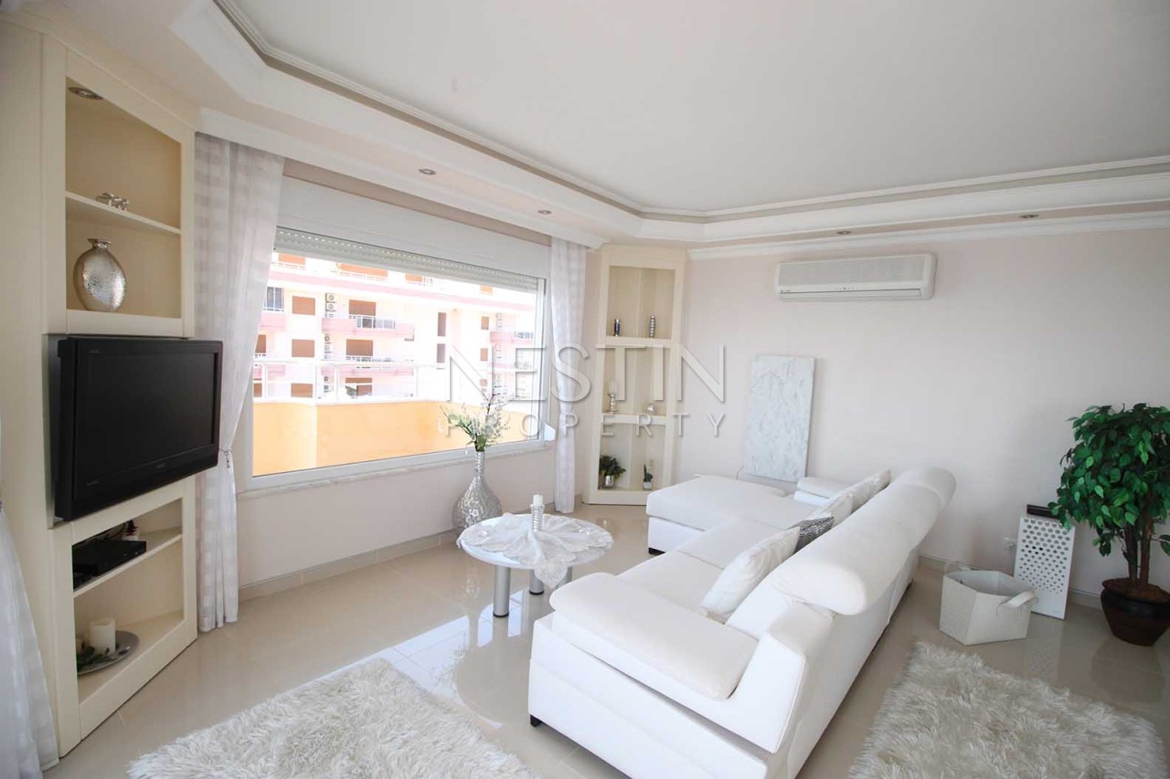 Уютная и просторная квартира 2+1 с прямым видом на море в районе Махмутлар фото 11