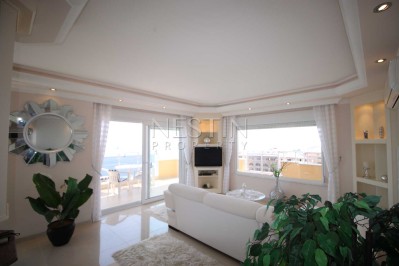 Уютная и просторная квартира 2+1 с прямым видом на море в районе Махмутлар фото 12