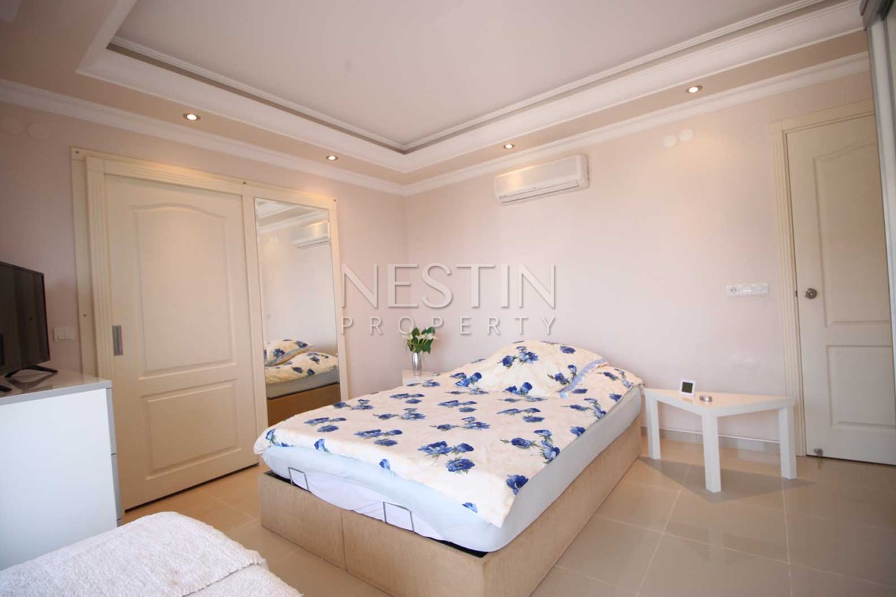 Уютная и просторная квартира 2+1 с прямым видом на море в районе Махмутлар фото 15