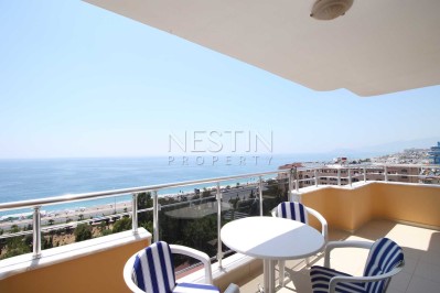 Уютная и просторная квартира 2+1 с прямым видом на море в районе Махмутлар фото 17