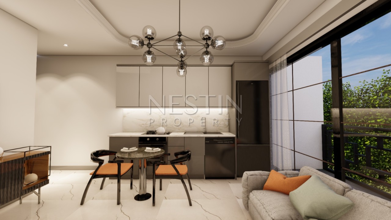 Квартиры на этапе строительства в бутик- комплексе в центре Алании фото 4