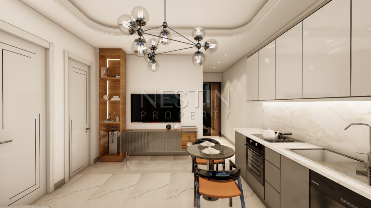 Квартиры на этапе строительства в бутик- комплексе в центре Алании фото 5