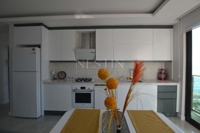 Меблированная квартира 2+1 с прекрасным видом на Средиземное моря фото 9