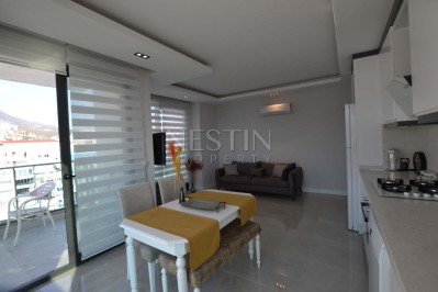 Меблированная квартира 2+1 с прекрасным видом на Средиземное моря фото 13