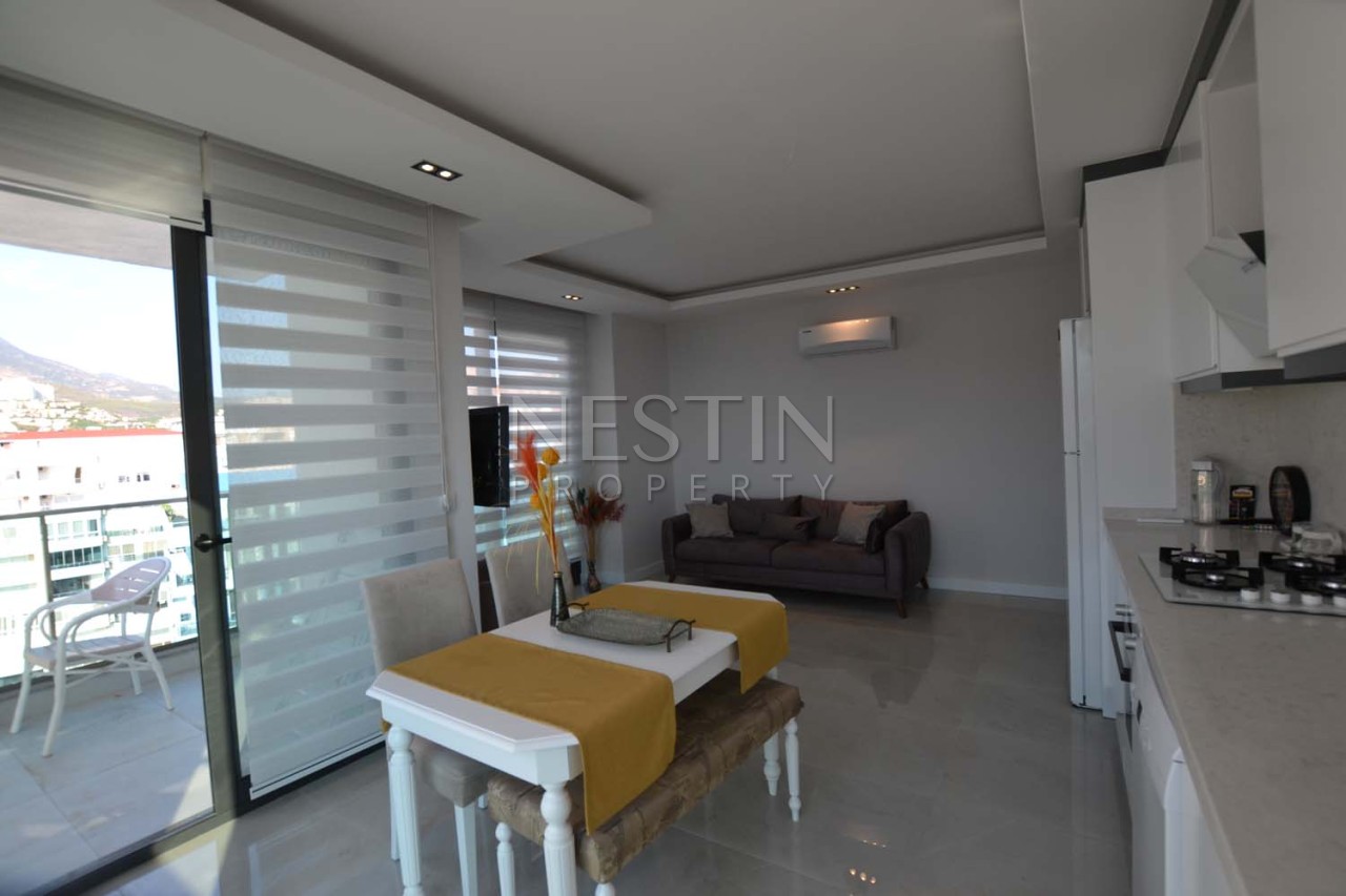 Меблированная квартира 2+1 с прекрасным видом на Средиземное моря фото 13