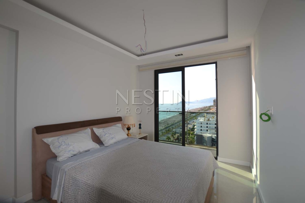 Меблированная квартира 2+1 с прекрасным видом на Средиземное моря фото 16