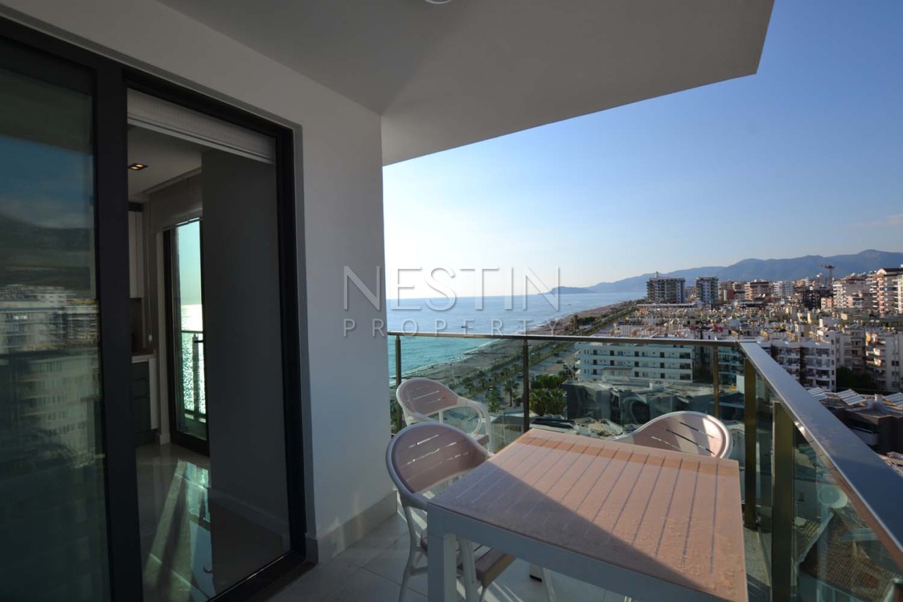 Меблированная квартира 2+1 с прекрасным видом на Средиземное моря фото 25