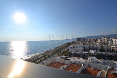 Меблированная квартира 2+1 с прекрасным видом на Средиземное моря фото 27