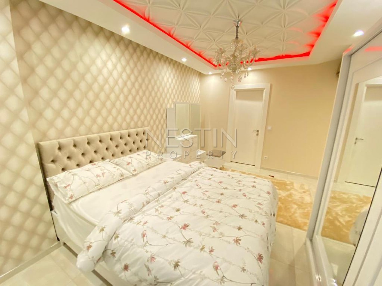 Шикарная квартира 2+1 в районе Махмутлар с видом на море фото 12