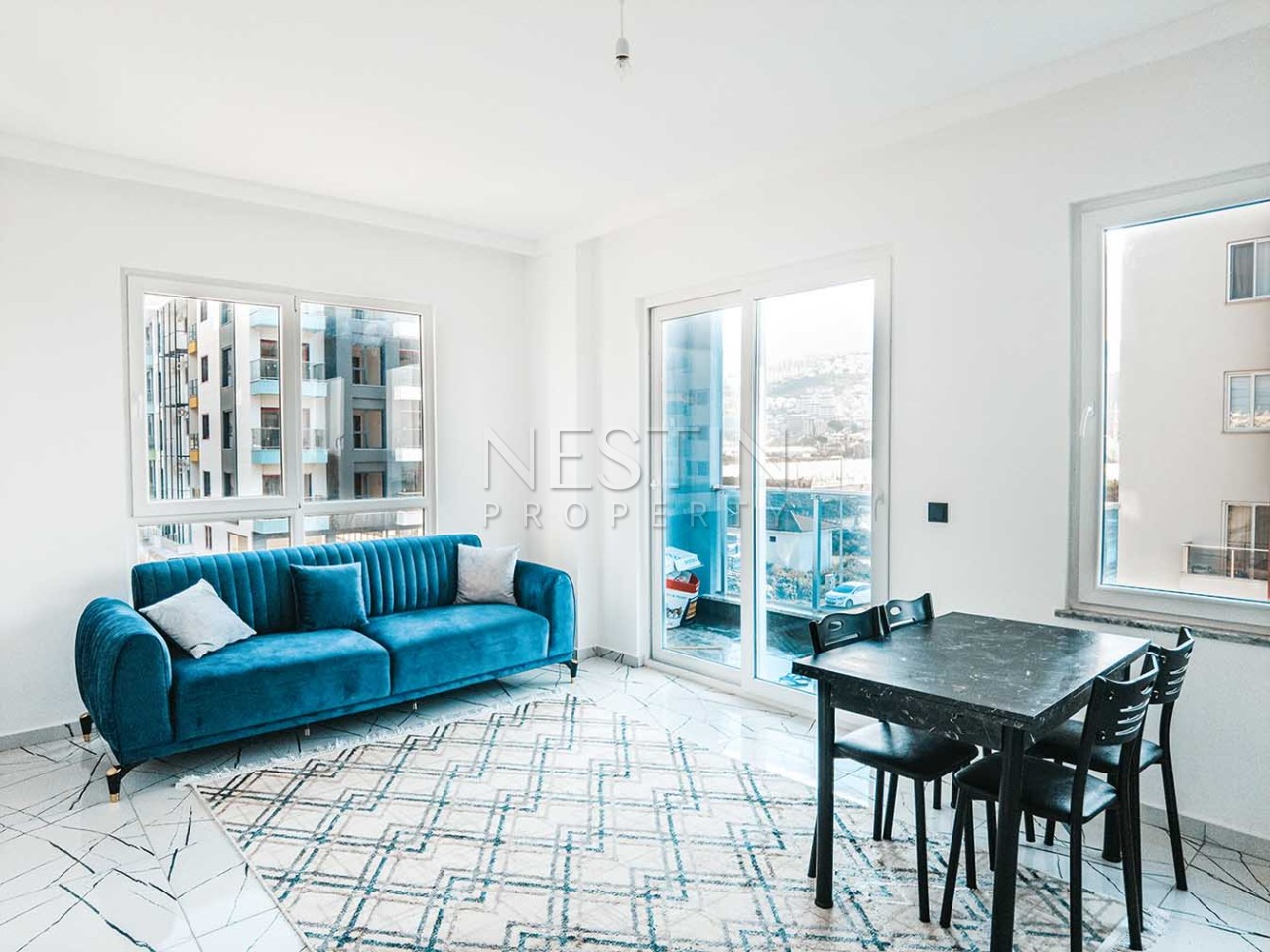 Уютная квартира 1+1 в живописном районе Каргыджак фото 10