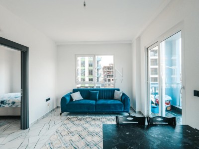 Уютная квартира 1+1 в живописном районе Каргыджак фото 13