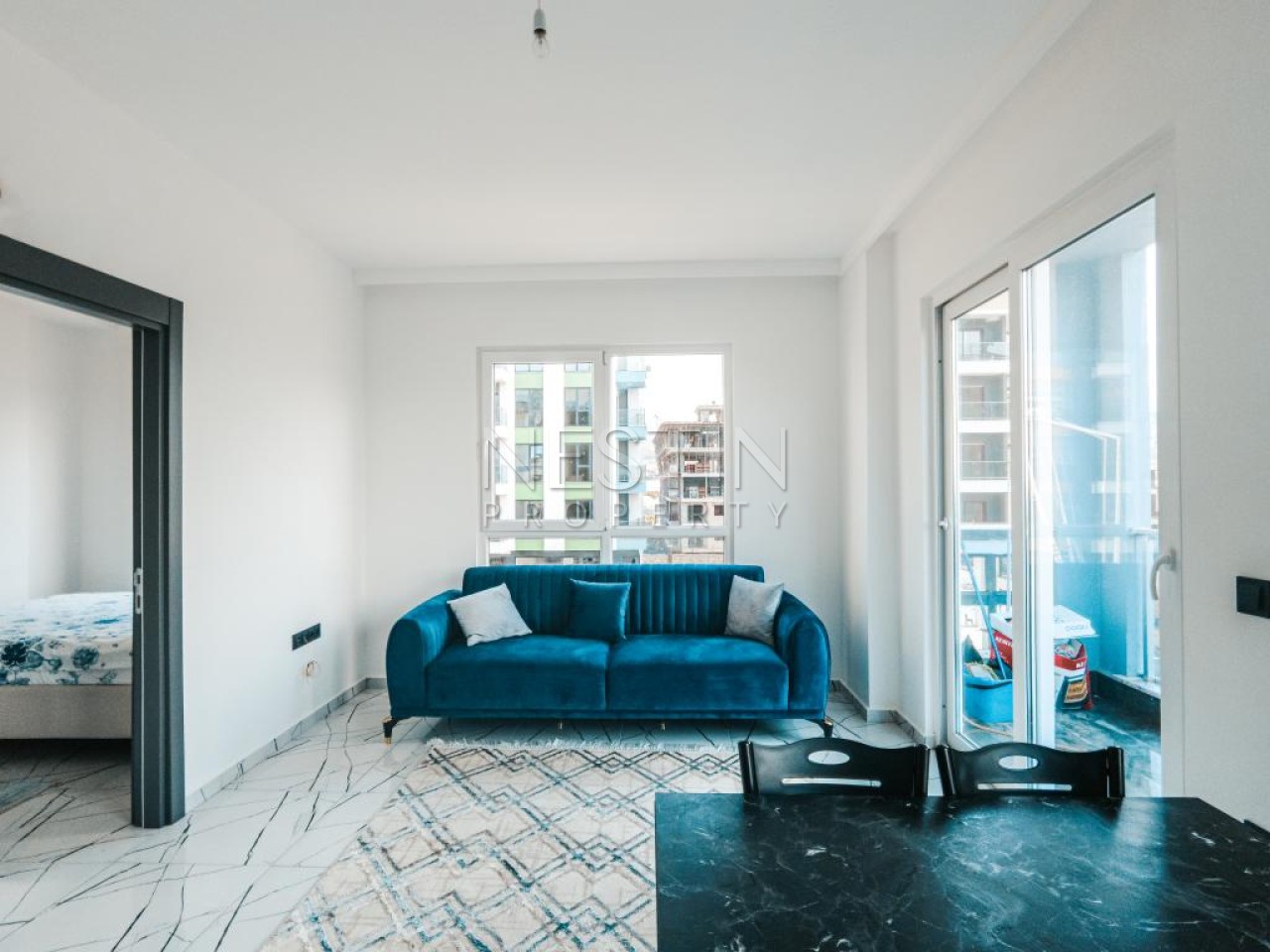 Уютная квартира 1+1 в живописном районе Каргыджак фото 13