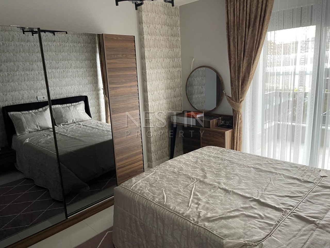 Просторные апартаменты 2+1 в комфортабельном комплексе района Каргыджак фото 18