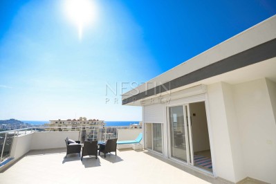 Пентхаус 4+1 в районе Махмутлар с видом на горы и море фото 25