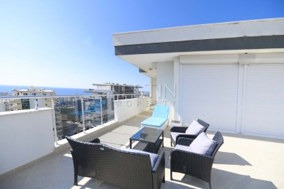 Пентхаус 4+1 в районе Махмутлар с видом на горы и море фото 27