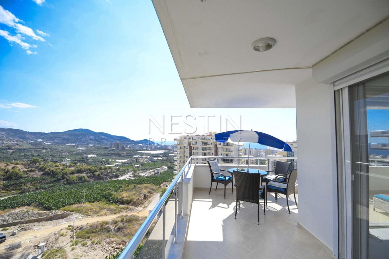 Пентхаус 4+1 в районе Махмутлар с видом на горы и море фото 31