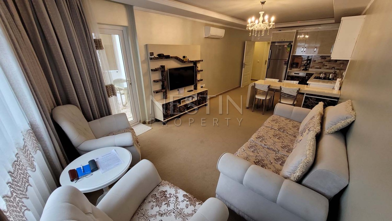 Уютная квартира 2+1 в районе Махмутлар с видом на горы фото 4