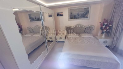 Уютная квартира 2+1 в районе Махмутлар с видом на горы фото 11