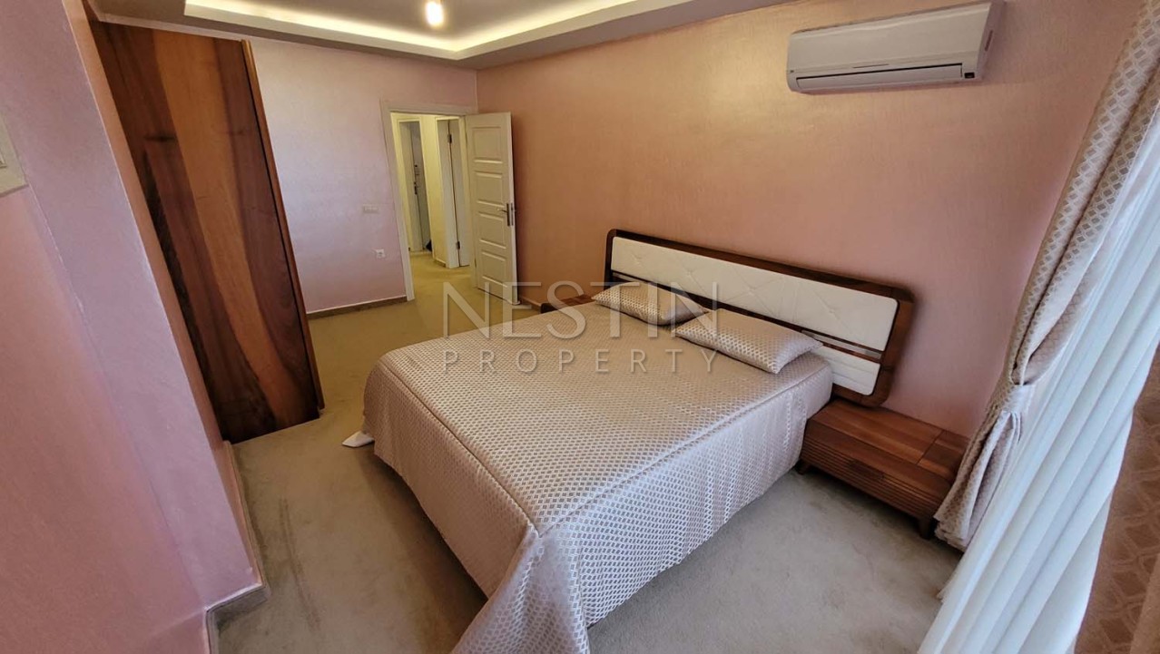 Уютная квартира 2+1 в районе Махмутлар с видом на горы фото 12