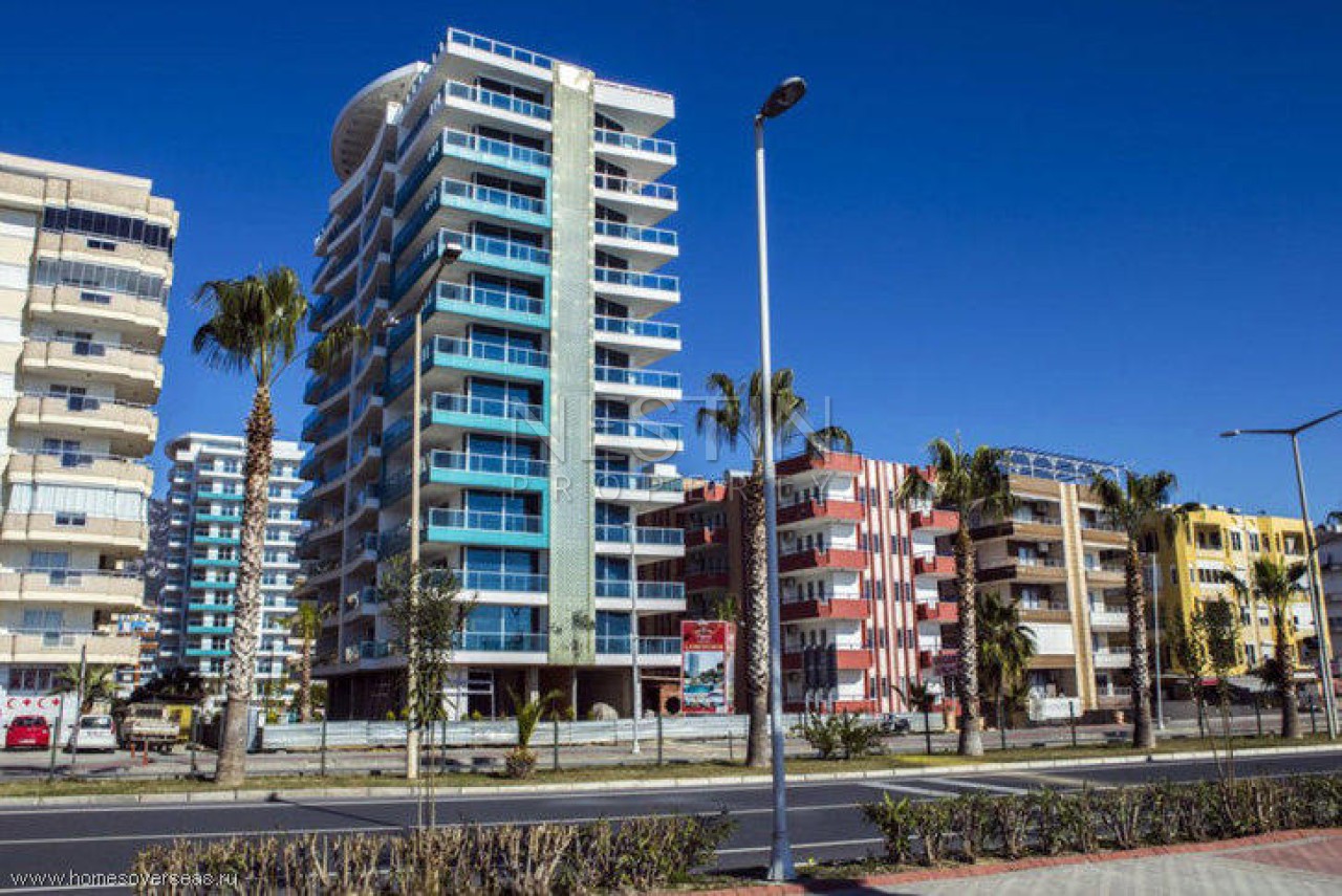 Шикарная квартира 2+1 в районе Махмутлар с видом на море фото 1