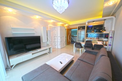 Просторная квартира 1+1 в хорошем комплексе района Махмутлар фото 20