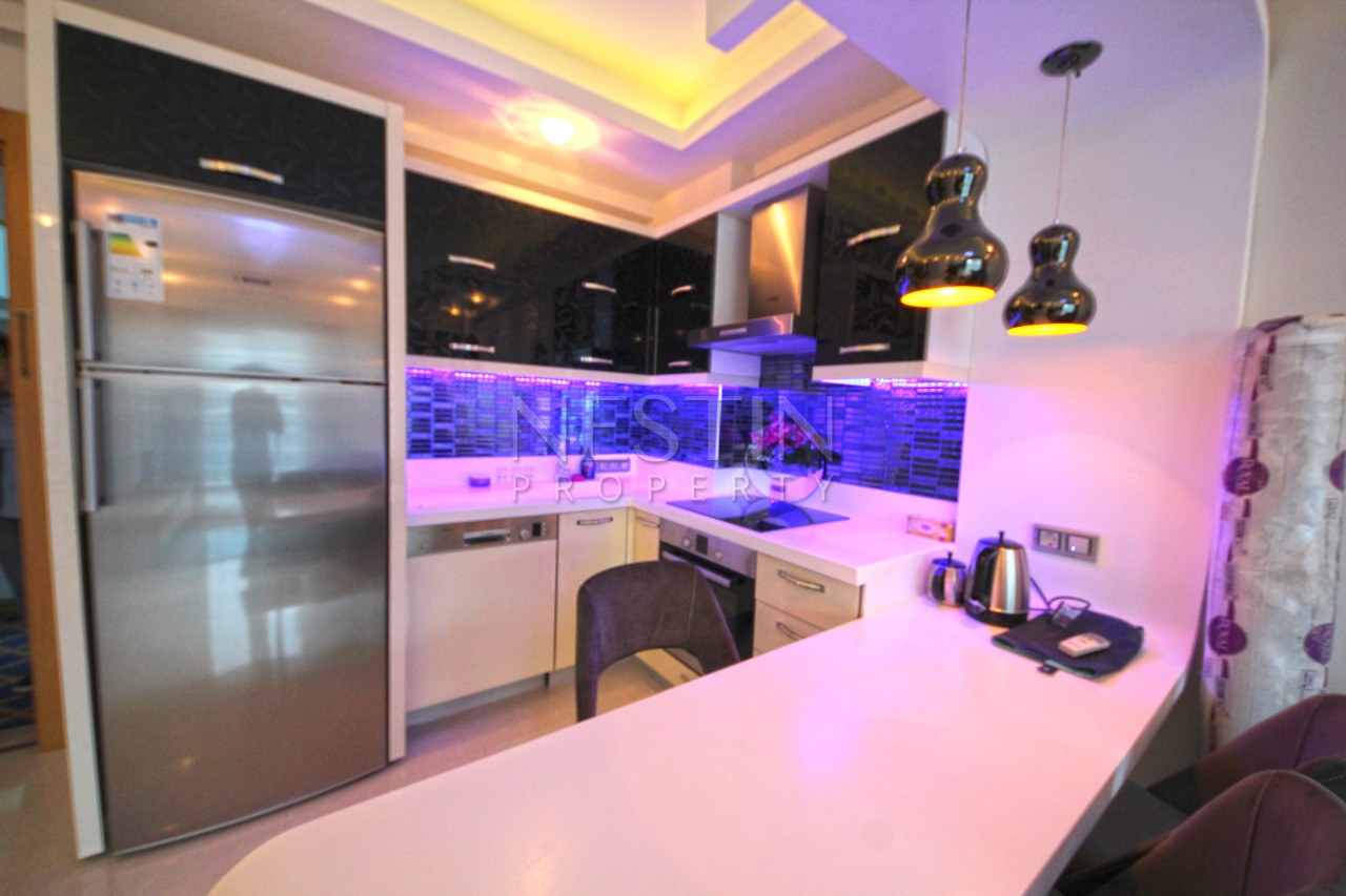 Просторная квартира 1+1 в хорошем комплексе района Махмутлар фото 21